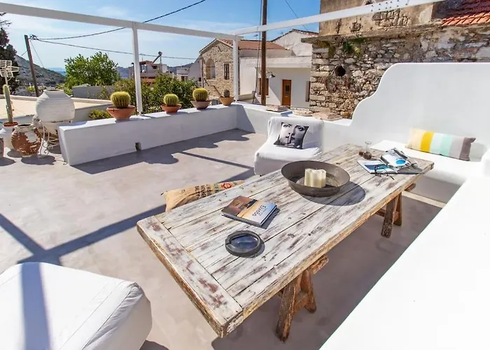 Lägenhet Traditional House Inside Filoti, Naxos *