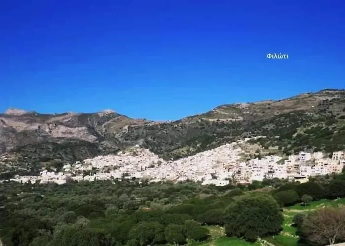 Lägenhet Traditional House Inside Filoti, Naxos *