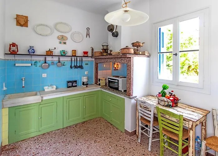 Traditional House Inside Filoti, Naxos *