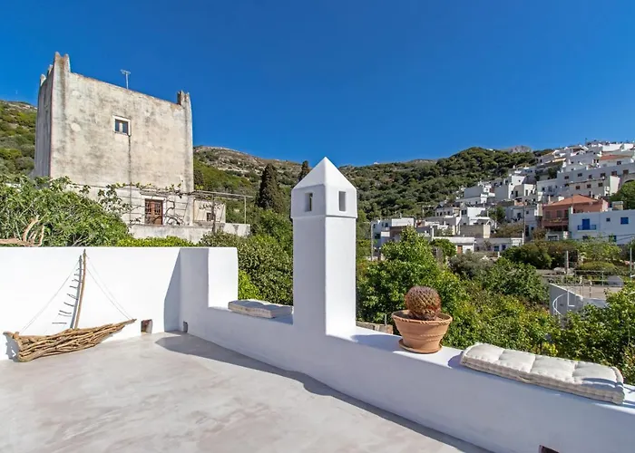 Traditional House Inside Filoti, Naxos