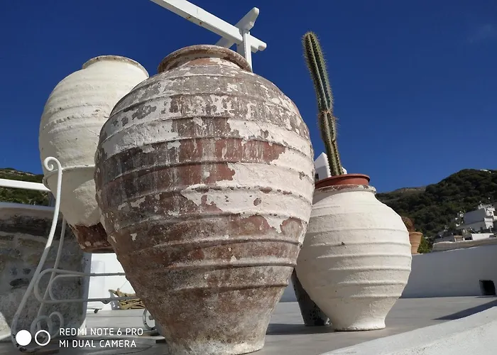Traditional House Inside Filoti, Naxos * Filótion