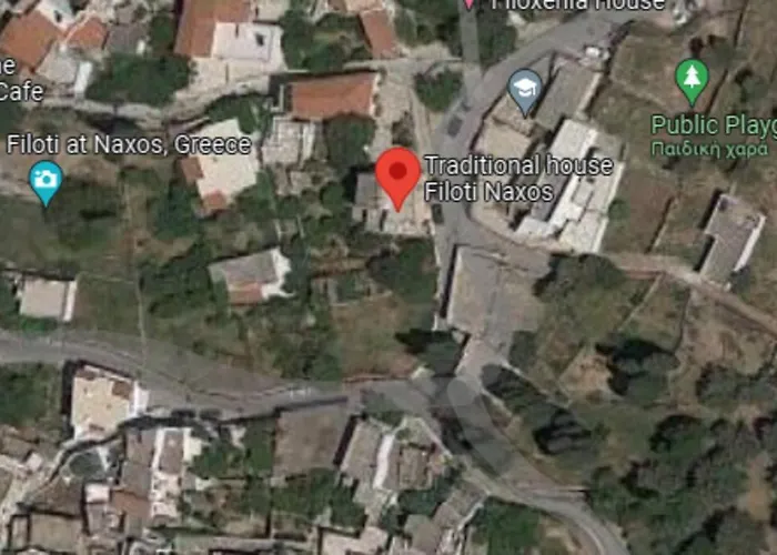 Traditional House Inside Filoti, Naxos * Filótion