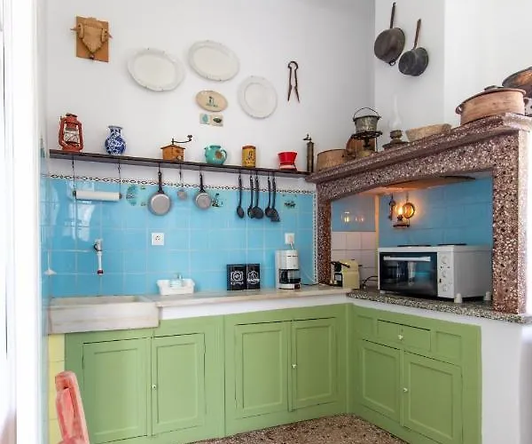 Traditional House Inside Filoti, Naxos *